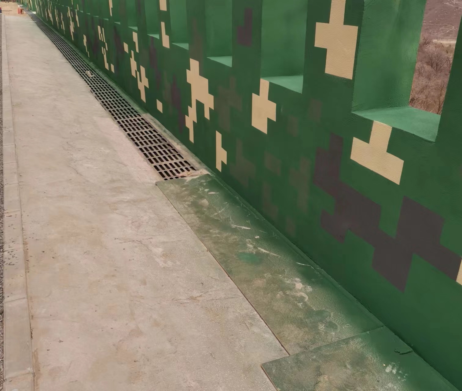 佳木斯围墙迷彩喷涂,数迷彩漆